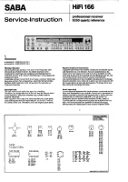 Saba 9260 - Service Manual